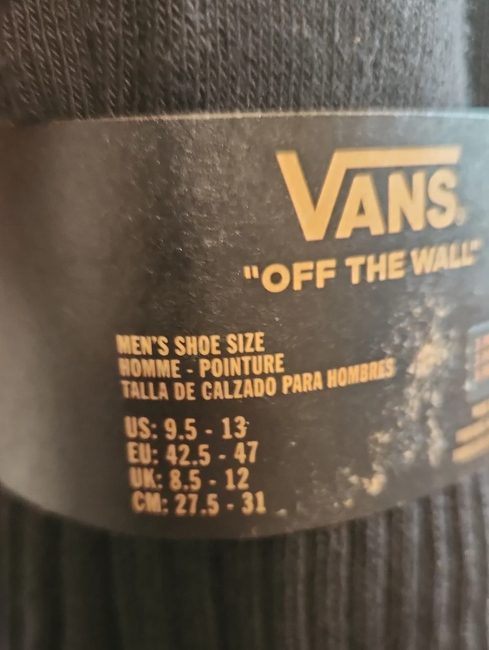 Vans 3 Pack Crew Socks